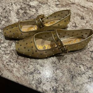 Sam Edelman Metallic Studded Flats